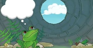Truyện ngụ ngôn ếch ngồi đáy giếng, Truyện ngụ ngôn, ếch ngồi đáy giếng, chuyện ngụ ngôn ếch ngồi đáy giếng, câu chuyện ngụ ngôn ếch ngồi đáy giếng, truyện thiếu nhi ếch ngồi đáy giếng