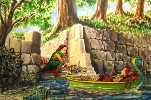 truyen thuyen ve hoa hong xanh