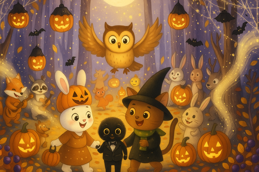 TRUYỆN THIẾU NHI BỮA TIỆC HALLOWEEN BÍ MẬT