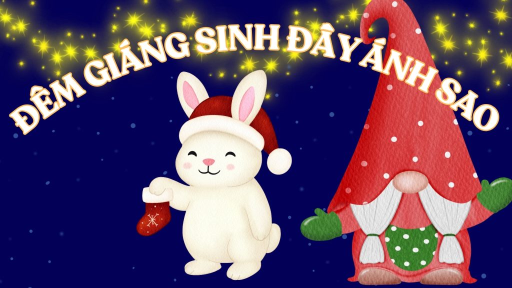 truyện thiếu nhi thỏ trắng và đêm giáng sinh đầy ánh sao