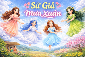 CÂU CHUYỆN THIẾU NHI SỨ GIẢ MƯA XUÂN