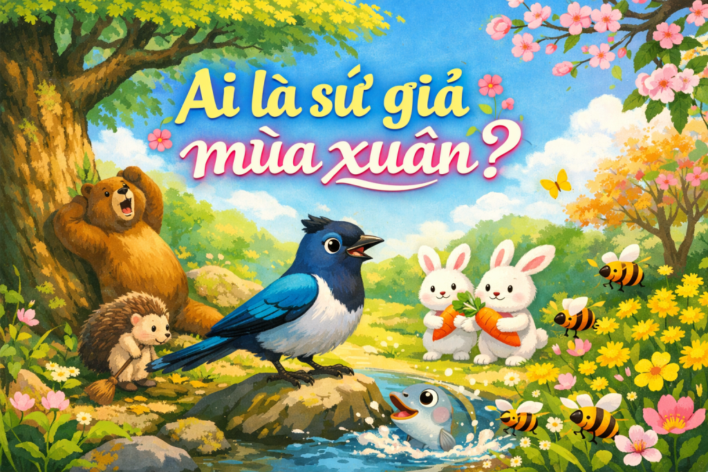 Câu chuyện thiếu nhi “Ai là sứ giả mùa xuân