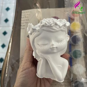 SET TƯỢNG THẠCH CAO CÔ GÁI – ĐỒ CHƠI SÁNG TẠO CHO BÉ CHỈ 20K