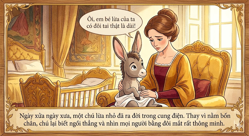 truyện tranh thiếu nhi hoàng tử lừa