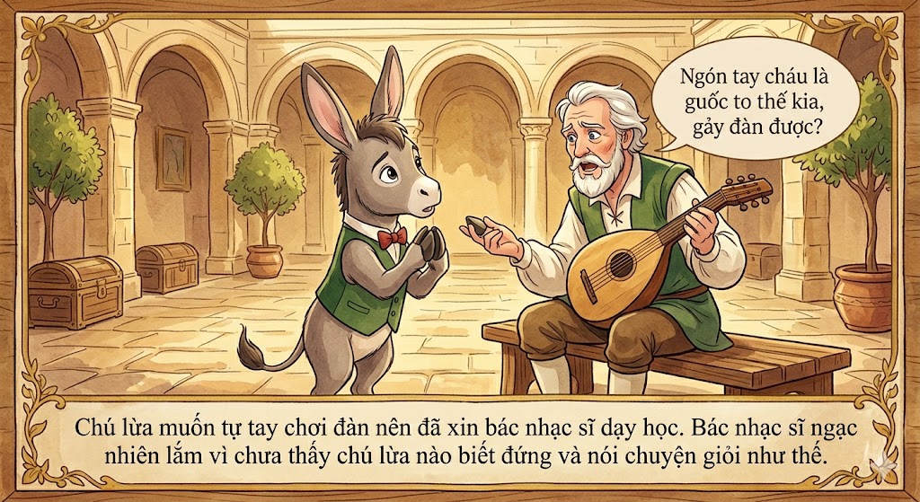 truyện tranh thiếu nhi hoàng tử lừa - chị xí muội kể chuyện
