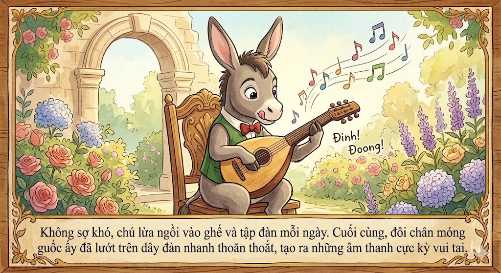 truyện tranh thiếu nhi hoàng tử lừa - chị xí muội kể chuyện