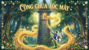 Truyện tranh thiếu nhi Công chúa tóc mây1